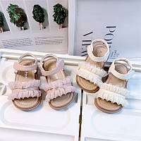 Нарядная обувь детям на лето рр 15-19 Красивые босоножки для девочек Детские босоножки