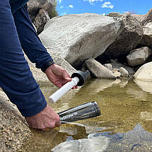 Пляшка для води з фільтром LifeStraw Go Filter Bottle, 650 мл (Nordic Noir), фото 2