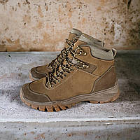 Армійські пісочні черевики Військові тактичні черевики на літо Шкіра Крейзі Хорс BaGr