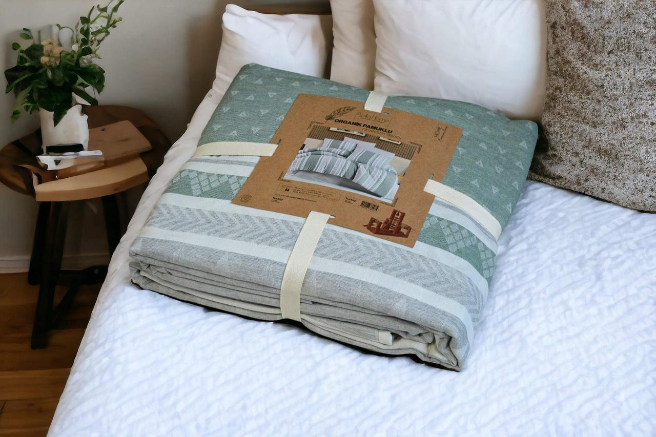 Постільна білизна Bella Home Organik Muslin 200 х 220 см v3, фото 1