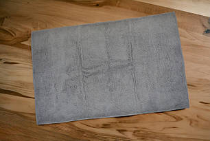 Рушник-килимок  LUX-2 Kayra 65х105 см  для ніг темно-сірий