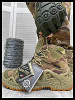 Черевики lowa кольору multicam Тактичні черевики зручні Берці тактичні для чоловіків Військове взуття BaGr