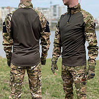 Убакс хаки военный Ubacs тактический мультикам для военнослужащих, Боевая рубашка UBACS BaGr