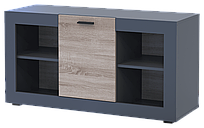 Тумба Doros 1 двері Дана Графіт Дуб Сонома 1 ДСП 120х41.6х63 (41515996)