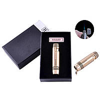 Турбо-зажигалка с пробойником для сигар в подарочной коробке HASAT 56659, зажигалки газовые ТУРБО upg