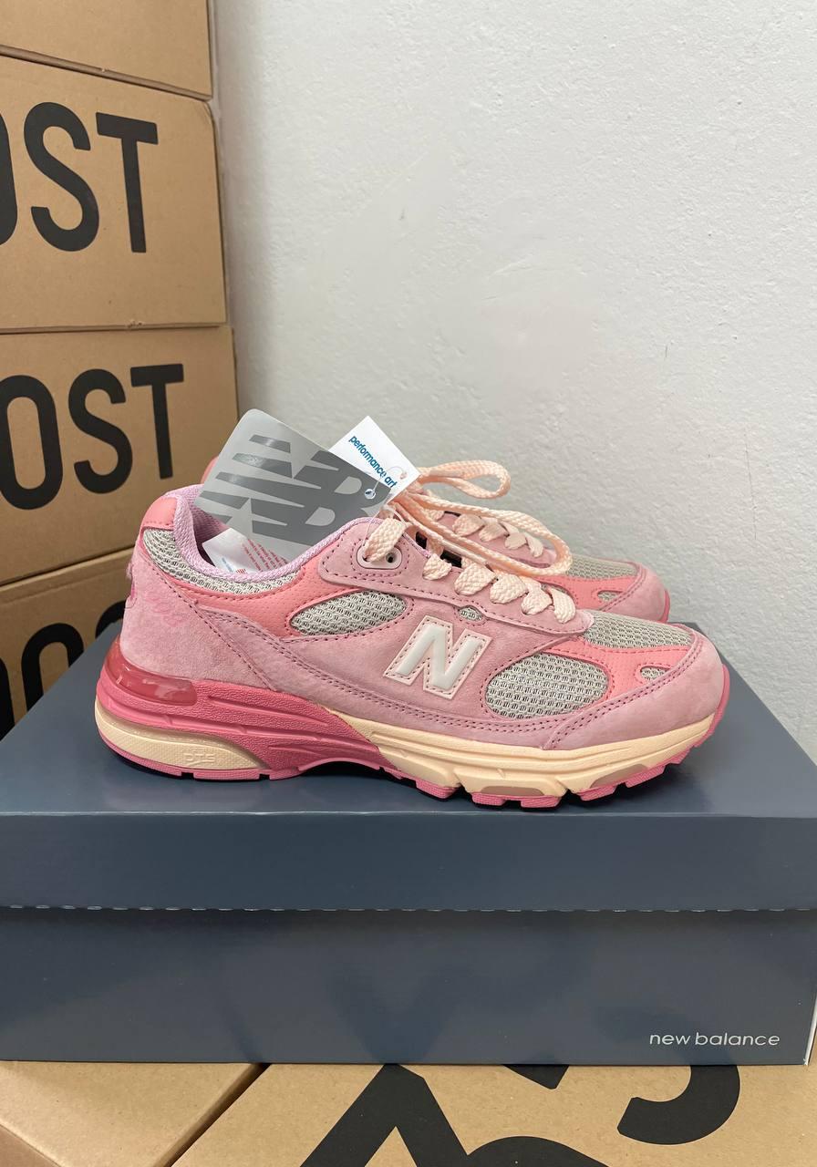 Жіночі кросівки New Balance 993 Pink Взуття Нью Баланс 993 Рожеві натуральна замша текстиль демісезон