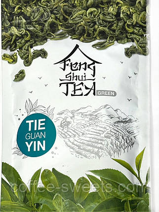 Зелений китайський чай Feng Shui Tie Guan Yin 80 грамів, фото 1