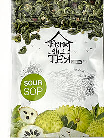 Зелений китайський чай із саусепом Feng Shui Soursop 80 грамів