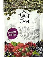 Зеленый китайский чай с кусочками ягод Feng Shui Forest Berries 80 грамм