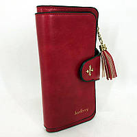 Клатч портмоне кошелек Baellerry N2341, Женский эксклюзивный кошелек, Небольшой кошелек. Цвет: красный upg