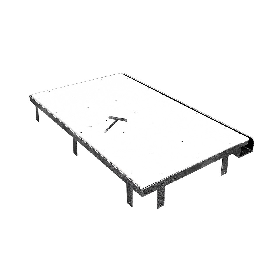 Люк (800х1000мм.) в підлогу, на петлях, герметичний, модель "APF-U"