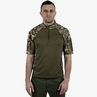D-TAC UBACS T-Shirt MultiCam Боевая рубашка короткая мультикам убакс зсу военная тактическая летняя