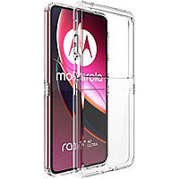 Чехол силиконовый для Motorola Razr 40 Ultra прозрачный