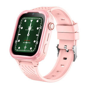 Дитячий годинник-телефон TechONE AFG60 4G GPS WiFi Рожевий