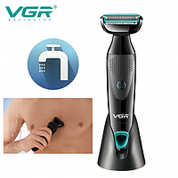 Електробритва для видалення волосся на тілі 2в1 VGR V-601 Тример для носа та вух бритва 5 Вт upg