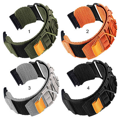 Нейлоновий ремінець QuickFit 22мм для Garmin Fenix 7 / 6 / 6 Pro / 5 / 5 Plus