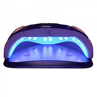 Лампа LED UV LED УФ SUN G4 Max 72вт для манікюру, нарощування нігтів, гель-лак 72 діоди Біла з чорним upg