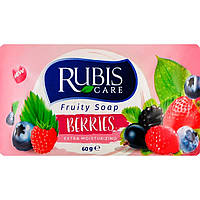 Туалетное мыло Rubis Care Лесные ягоды и гранат 60 г