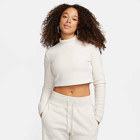 Urbanshop com ua КРОП-ТОП WMNS NIKE NSW PHNX PLSH LS CROP TOP (FN3619-104) РОЗМІРИ ЗАПИТУЙТЕ