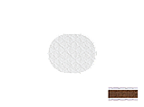 Матрац в люльку Smart Bed Oval 60x72 IngVart, кокосова койра, фото 4