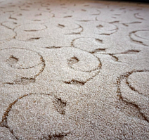 Ковролін для спальні та вітальні бежевий ALASKA 106