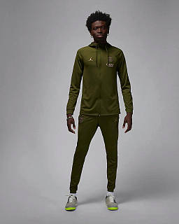Urbanshop com ua ЧОЛОВІЧИЙ СПОРТИВНИЙ КОСТЮМ JORDAN PSG MNK DF STRKHD TRKSUIT K4TH (FD7119-327) РОЗМІРИ