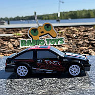 Дрифтова машинка на радіоуправлінні Toyota AE86 Sprinter Trueno | Машинка для дрифту на пульті управління | Дрифт машина, фото 3