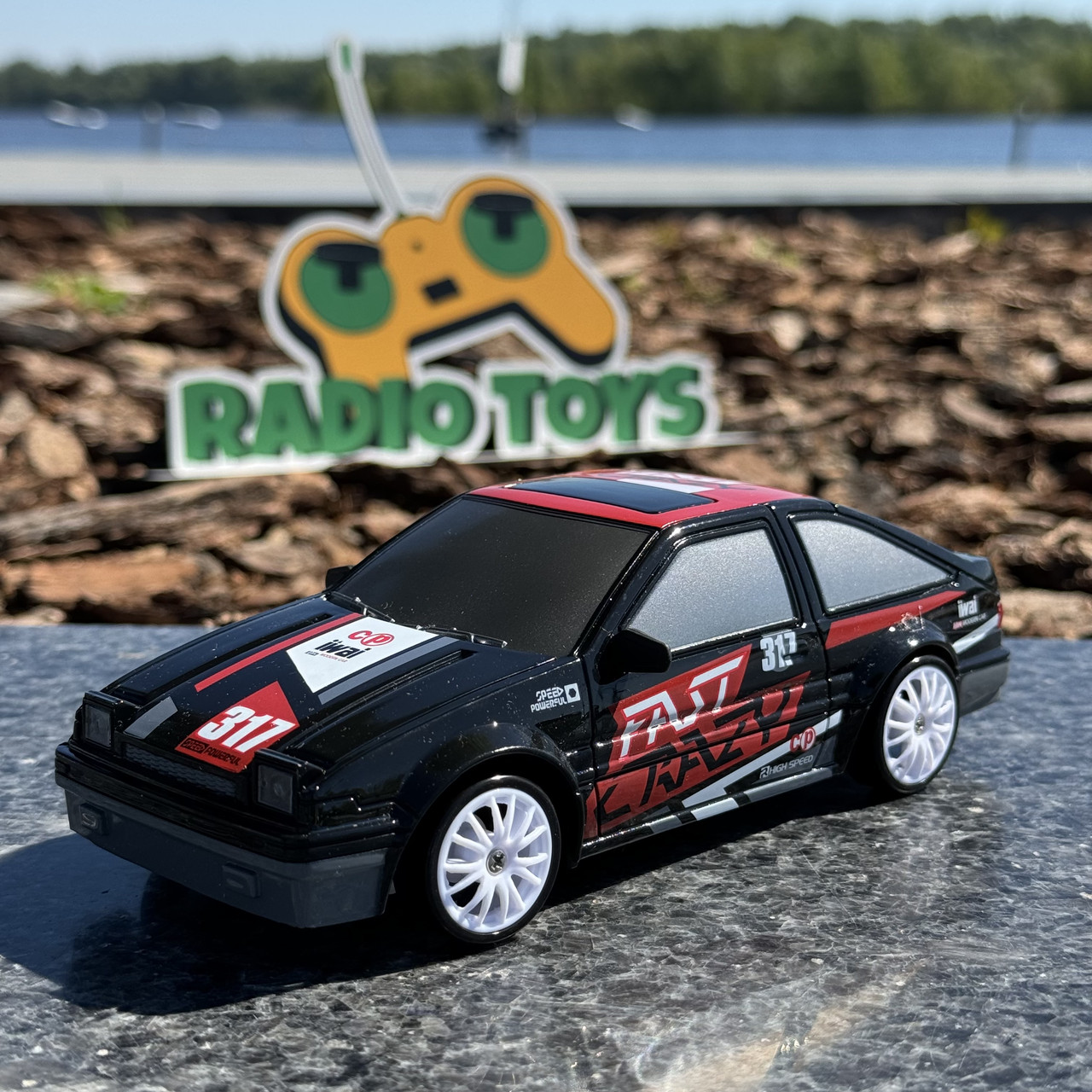 Дрифтова машинка на радіоуправлінні Toyota AE86 Sprinter Trueno | Машинка для дрифту на пульті управління | Дрифт машина, фото 1