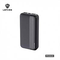 Внешний аккумулятор Power bank Lenyes PX263 20000 Mah батарея зарядка Чёрный upg