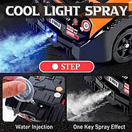 Дрифт машинка з парою на радіоуправлінні Nissan GTR Nismo 1:16 4WD | Машинки для дрифту на пульті | Дрифт машина на радіокеруванні, фото 7