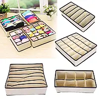 Органайзер для носков, нижнего белья, бюстгальтеров Four-piece clothing storage box XL879