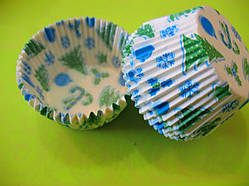 Паперові форми Ялинки/Сніжинки