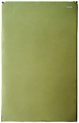 Двомісний самонадувний килимок Tramp Comfort Double (Olive), фото 1