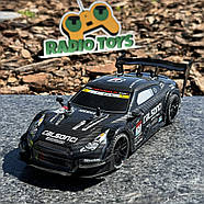 Дрифтова машинка на радіоуправлінні Nissan GT-R R-37 Чорна| Машинка для дрифту на пульті управління Дрифт машина на радіокеруванні, фото 4
