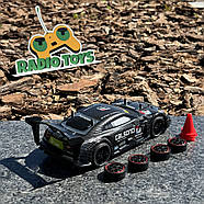 Дрифтова машинка на радіоуправлінні Nissan GT-R R-37 Чорна| Машинка для дрифту на пульті управління Дрифт машина на радіокеруванні, фото 2