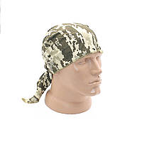 Бандана военная тактическая Пиксель ММ14 Хлопок Бандана армейская камуфляжная на голову и лицо