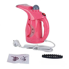 Відпарювач ручний для одягу праска парова Аврора А7 Рожевий Вертикальні відпарювачі Парогенератор Потужність