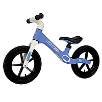 Детский беговел 12 дюймов Bike Balance голубой