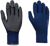 Перчатки Shimano Chloroprene EXS 3 Cover Gloves M Blue