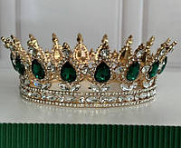 Кругла Тіара,корона Діадема(повне коло) для прикраси торта, а також на голову