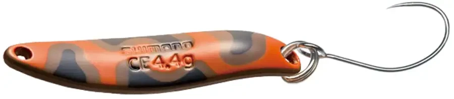 Блешня Shimano Cardiff Slim Swimmer CE Camo Edition 4.4 g # 23T Brown Orange Camo, фото 1