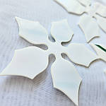 Пластиковий шаблон "Пуансетія" 9 см, фото 2