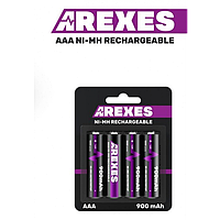 Аккумулятор ААА Arexes (900mAh) 1.2v (NI-MH) мини пальчик PRO_85