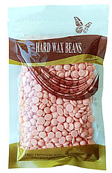 Плівковий віск Hard Wax Beans для депіляції у гранулах (рожевий) 100 гр.