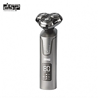 Електробритва для чоловіків роторна для гоління з плавальними головками DSP 60112 IPX5 USB PRO_575