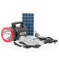 Фонарь ручной светодиодный с солнечной панелью и USB Power Bank INTERTOOL LB-0104 PRO_1249