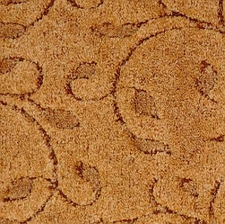 Ковролін для спальні та вітальні абрикосовий ALASKA 283