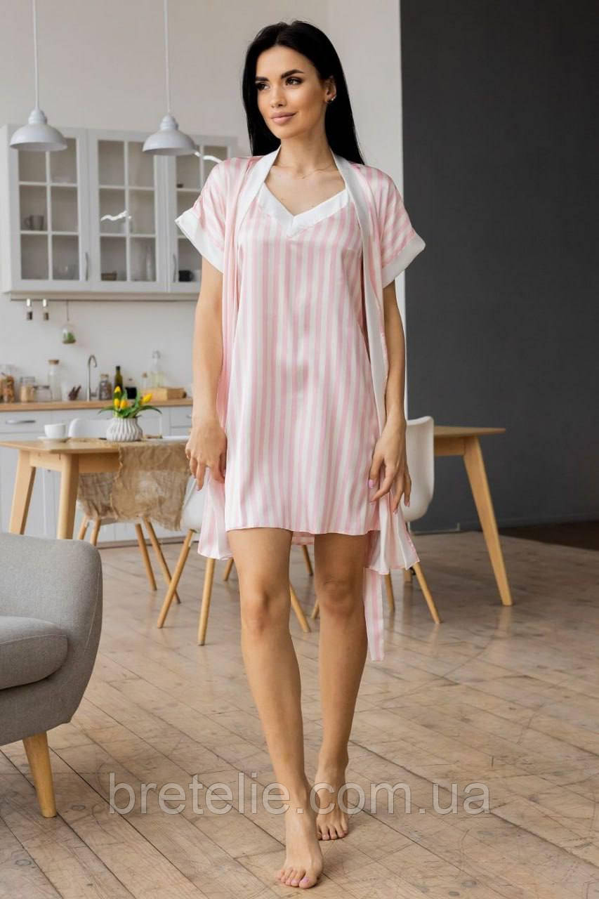 Жіноча піжама нічна сорочка і халат Україна