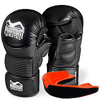 Перчатки для ММА Phantom RIOT Pro Black S/M (капа в подарок) PRO_3800
