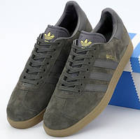 41-45 Adidas Gazelle Brown кроссовки коричневые замша мужские Адидас Газель